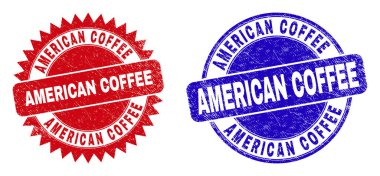 Amerika Kahvesi Yuvarlak ve Kirli Yüzeyli Mühür Mührü