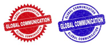 GLOBAL KOMUNİKasyon Yuvarlak ve Çizik Biçimli Rosette Filigranı