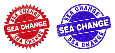 SEA Değişiklik Yuvarlak ve çürümüş desenli Rosette Mühürleri