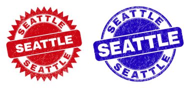 SEATTLE Yuvarlak ve Kirli Yüzeyli Rosette Mühürleri