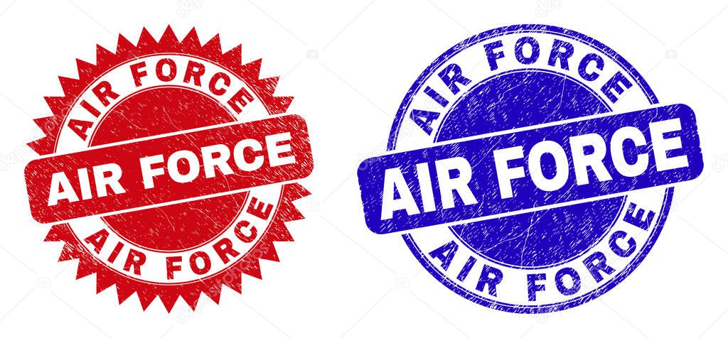 AIR FORCE Rounded and Rosette Seals with Rubber Texture