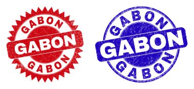 Lastik Yüzeyli GABON Yuvarlak ve Rosette Filigranı