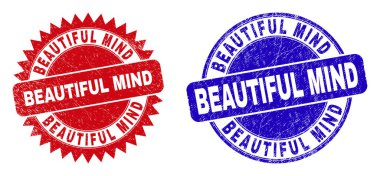 GÖREVLİ Zihin Yuvarlak ve Rosette Tehlike Yüzeyli Filigranlar