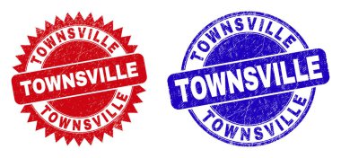 TOWNSVILLE Round ve Rosette mühürlü Grunted doku