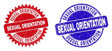 SEKSİZ ORIENTATION Yuvarlak ve Rosette Mühürlü Grunged Style