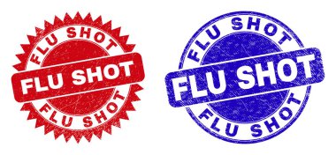 FLU Atış Yuvarlak ve Kirli Biçimli Rosette Mühürleri