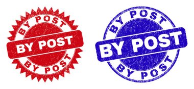 POST Yuvarlak ve Tehlike Biçimli Rosette Filigranları