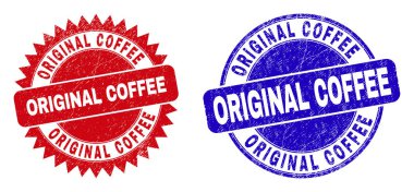 ORIGINAL Kahve Yuvarlak ve Rosette Filigranı Grunted Doku