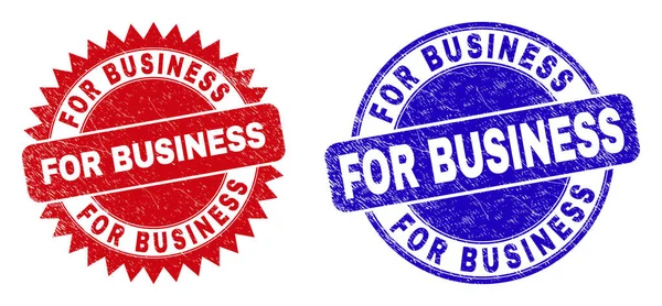 สําหรับ BUSINESS Round and Rosette Watermarks ที่มีพื้นผิวยาง — ภาพเวกเตอร์สต็อก