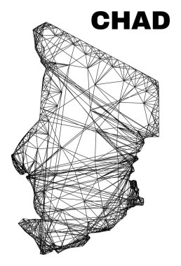 Yumurtadan Çıkan Düzensiz Ağ Çad Haritası
