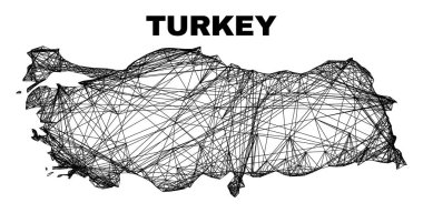 Doğrusal Düzensiz Hindi Ağı Haritası