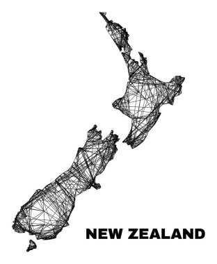 Yumurtadan Çıkan Düzensiz Yeni Zelanda Haritası