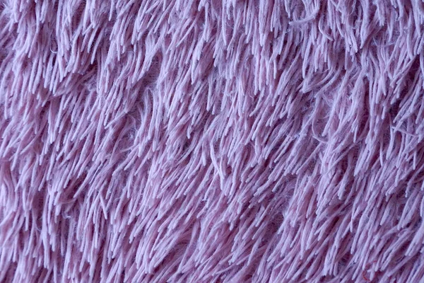 Pelliccia Finto Rosa Texture Sfondo Primo Piano — Foto Stock