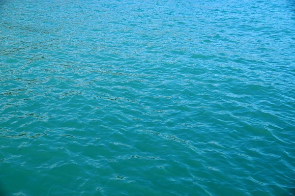 Texture Blue Sea Water Background Close — Stock Photo, Image