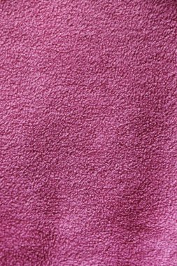 Arkaplan için pastel mor tekstil pelüş dokusu.