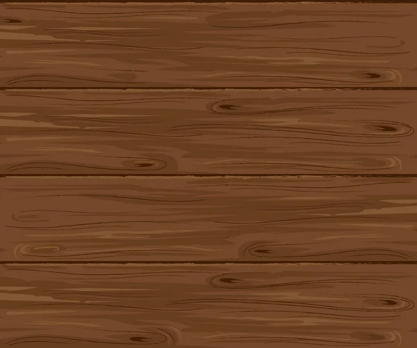 Tekstura Ciemnobrązowych Desek Drewnianych Wektor — Wektor stockowy