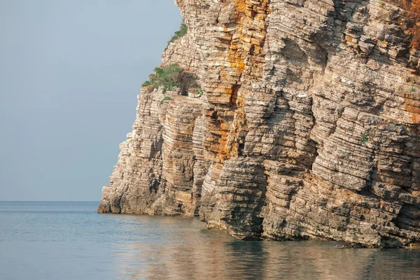 Acantilado en el mar Adriático — Foto de Stock