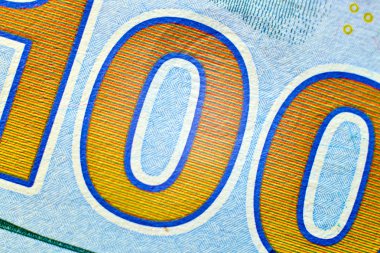 yüz dolar yakın çekim