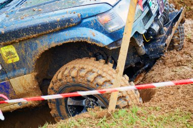 Kazakistan, Çimkent, üzerinde 30 Nisan 2016. SUV 