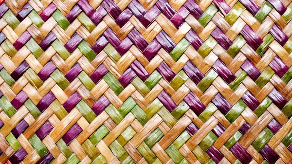 Bamboo weave pattern