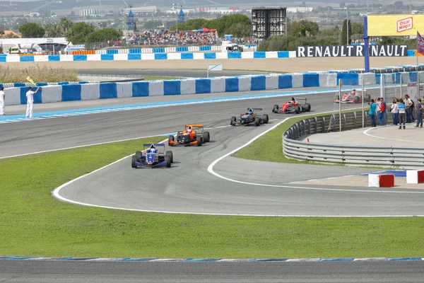 Eurocup Fórmula Renault 2.0 2014 - Corrida sobre — Fotografia de Stock