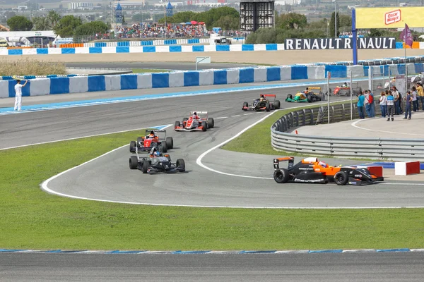 Eurocup Formel Renault 2.0 2014 - Race över — Stockfoto