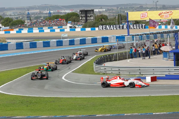 Eurocup Fórmula Renault 2.0 2014 - Corrida sobre — Fotografia de Stock