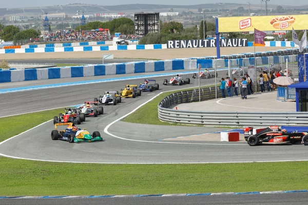 Eurocup Fórmula Renault 2.0 2014 - Corrida sobre — Fotografia de Stock