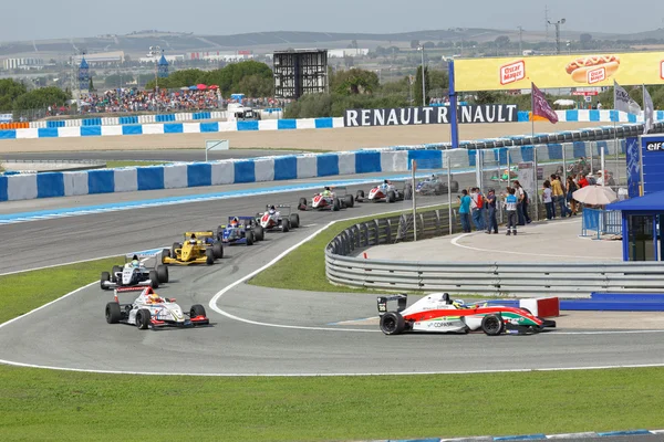 Eurocup Formel Renault 2.0 2014 - Race över — Stockfoto