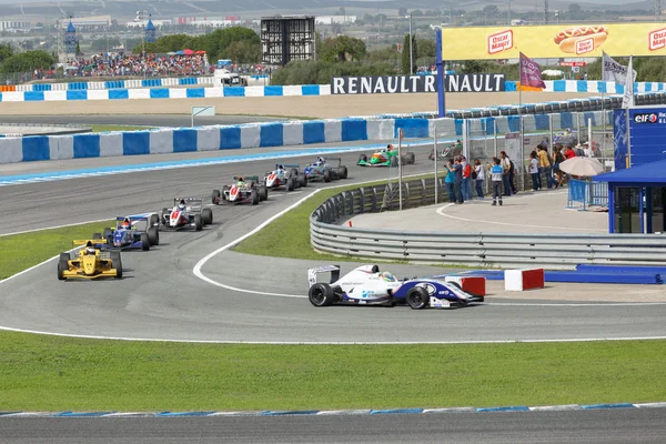 Eurocup Fórmula Renault 2.0 2014 - Corrida sobre — Fotografia de Stock