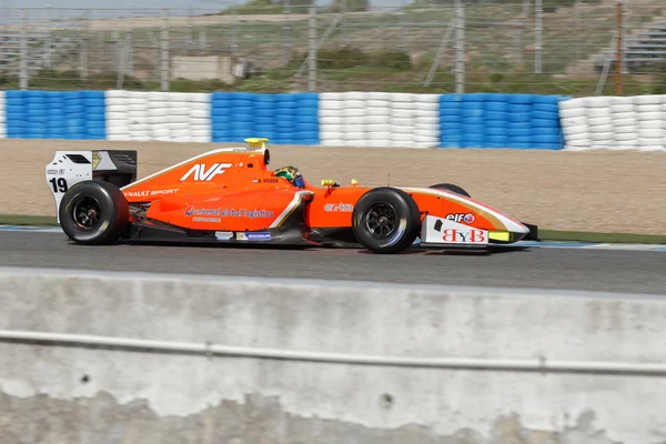 Formula Renault 3.5 serisi 2014 - Beitske Visser - Avf — Stok fotoğraf