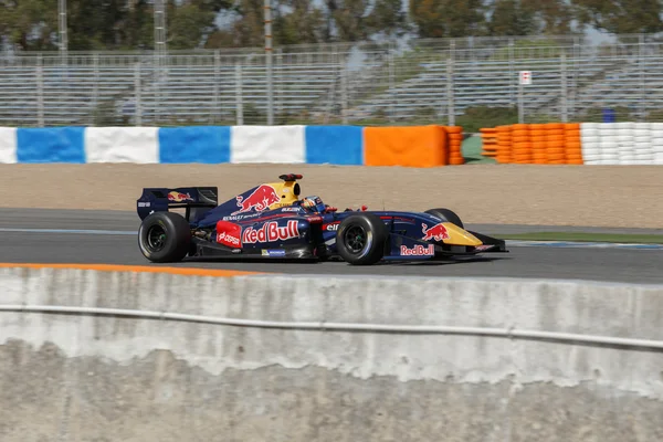 Formula Renault 3.5 serisi 2014 - Carlos Sainz - barajlar — Stok fotoğraf