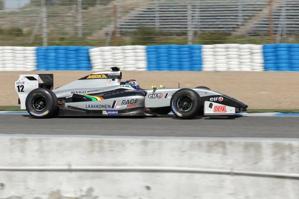 Formuła Renault 3.5 serii 2014 - Matias Laine - Strakka Racing — Zdjęcie stockowe