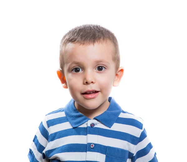 Pequeño niño sorprendido — Foto de Stock