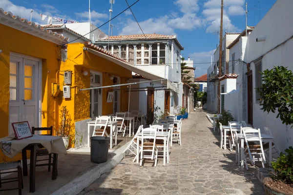 Geheime poort taverna Hydra — Stockfoto