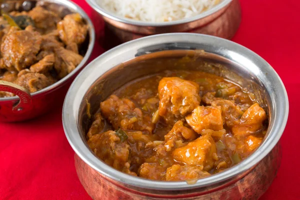 Chili garlic chicken — Stock Photo, Image