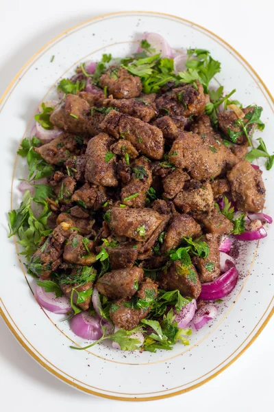 Albanian liver vertical — Stock Photo, Image