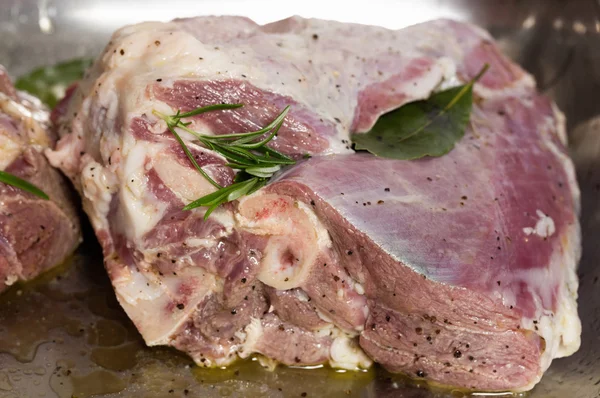 Oven ready turkish lamb — Stock Photo, Image