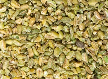 Freekeh taneleri bir arka plan için