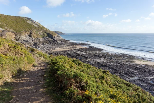 Sentiero costiero del Galles meridionale — Foto Stock