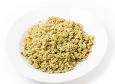 bir kase haşlanmış freekeh