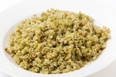 haşlanmış freekeh portre