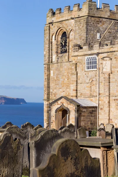 Church and graveyard — Stock Photo, Image