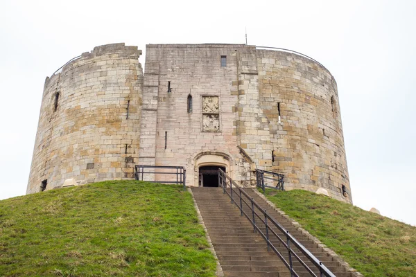 Cliffords Tower in York — Stock Photo, Image