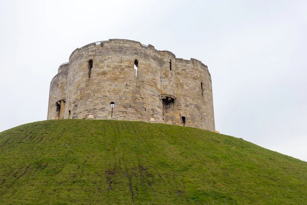 Cliffords Tower in York — Stock Photo, Image