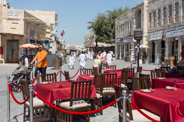 Souq Waqif winkelcentrum — Stockfoto