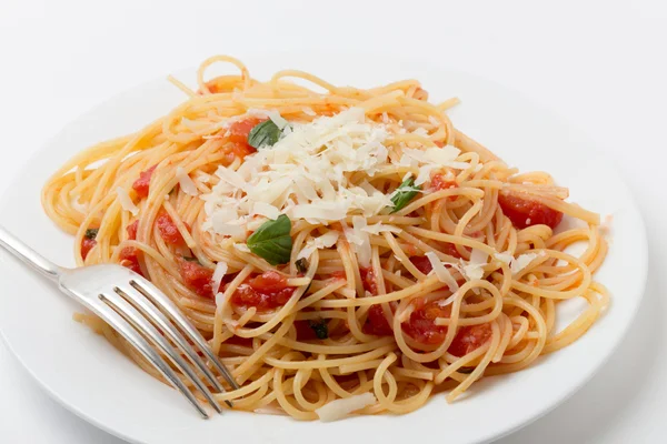 Spaghetti al pomodoro — Stock Photo, Image