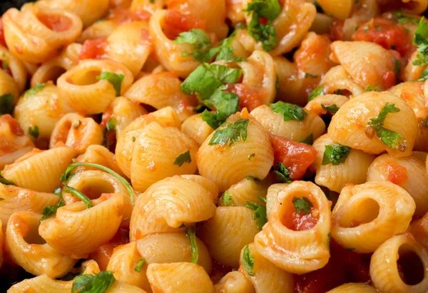 Arrabbiata pasta ready for serving — Stock Photo, Image
