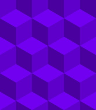 İzometrik küpleri soyut