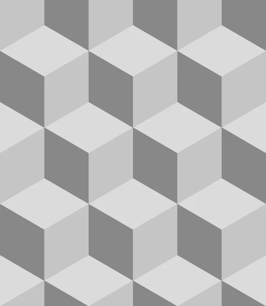 Cubi isometrici astratti — Vettoriale Stock
